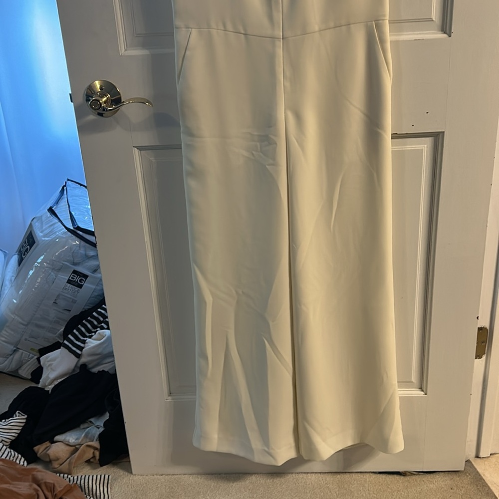 Banana Republic Cream Jumpsuit - Picture 3 of 6
